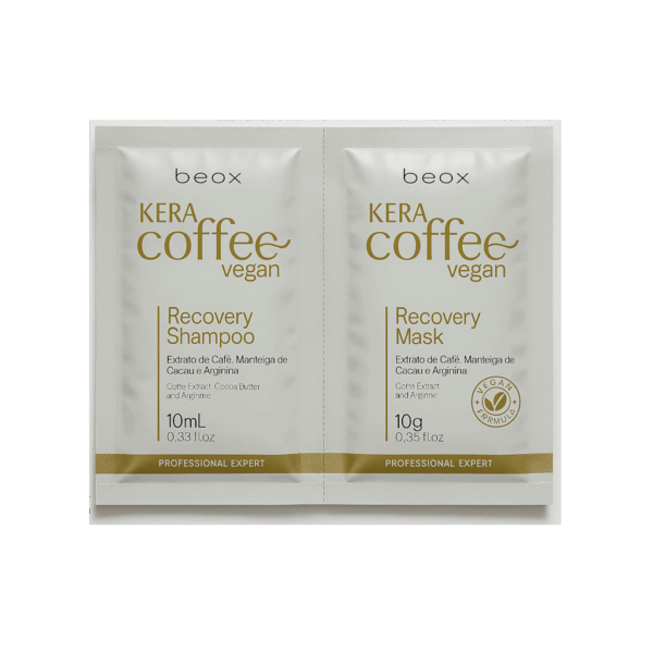 Beox KeraCoffee Vegan Shampoo & Mask Sachet 2x10ml